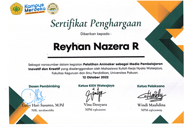 Pengajar Pelatihan Animaker